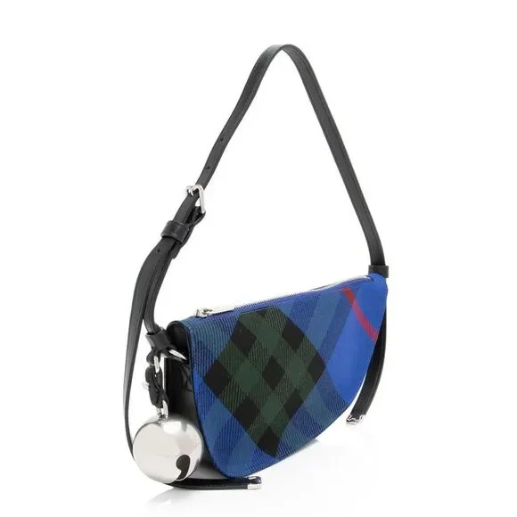Burberry Check Shield Mini Shoulder Bag